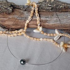 Pendentif Perle Noire de Tahiti
