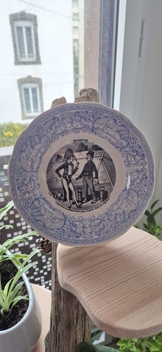 Assiette faïence de - en,