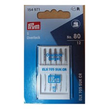 5 Aiguilles Surjeteuse Overlock ELx705 SUK CF 80 Prym