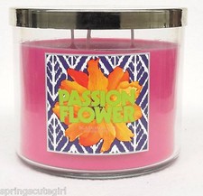 Bath & Body Works Slatkin & Co. PASSION FLOWER 3-Wick Scented 14.5 oz Candle