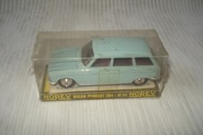 NOREV n°32 : Break Peugeot 204 bleue clair - 1/43 - boîte d'origine