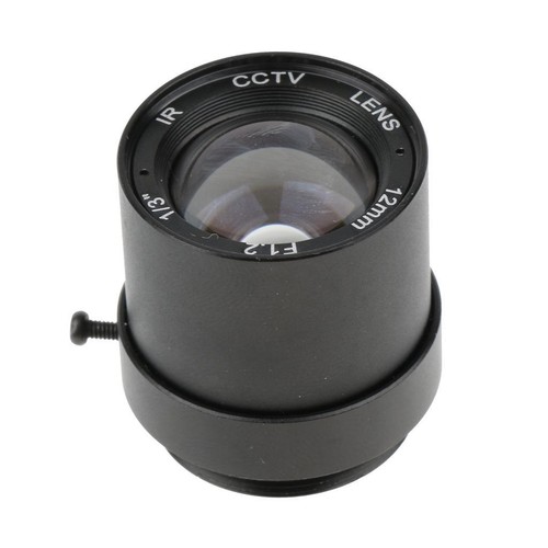 Objectif caméra cctv - de, f1.2