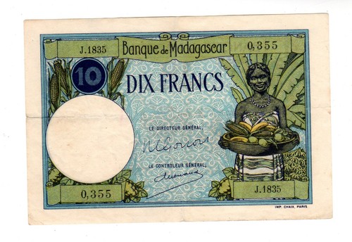 Malgache billet francs nd - billet,