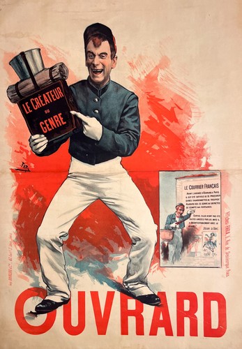 Affiche ancienne originale - originale, –