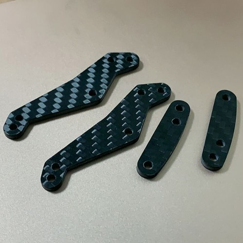 Carbon rear shock plate for - rear,