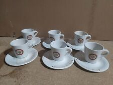 Rare 6 Tasses Café Jacques Vabre Grands Crus Du Monde