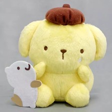 Peluche poupée scène Purin &