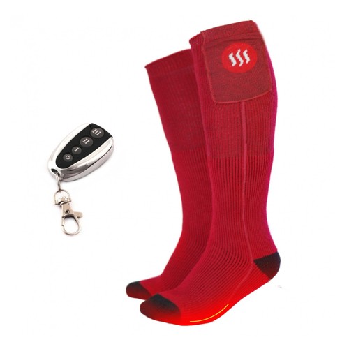 Chaussettes ski chauffantes - chaussettes,