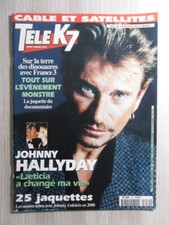 TELE K7 N° 859 JOHNNY HALLYDAY Christophe LAMBERT Clint EASTWOOD Adam SANDLER