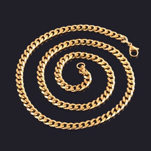 Collier chaine cubaine homme - cubaine,