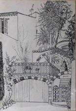 Dessin Encre Robert Minvielle