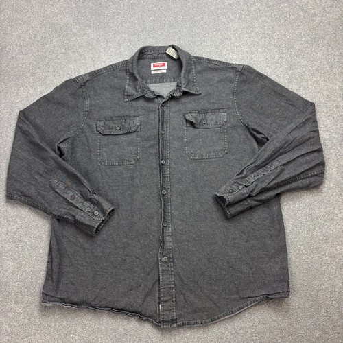 Chemise denim wrangler - denim,