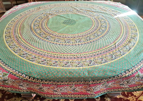 Nappe provençale ronde en - ronde,