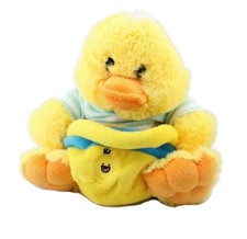 Peluche Canard Jaune Sac 30 cm Fizzy