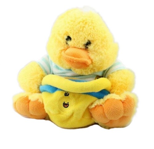 Peluche canard jaune sac cm - peluche,