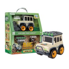 Little Tikes Big Adventures Safari SUV STEM Toy Vehicle with Binoculars, Flashli