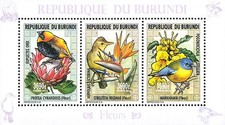 Burundi 2014 Perf. Fauna &