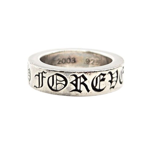 Chrome hearts forever ring - chrome,