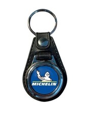 Porte-clés Michelin en simili cuir synthétique avec jeton de caddie
