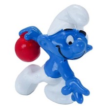 Figurine Schleich® Les Schtroumpfs - Schtroumpf joueur de bowling (20051)