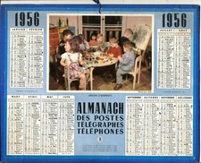 Calendrier Almanach des PTT
