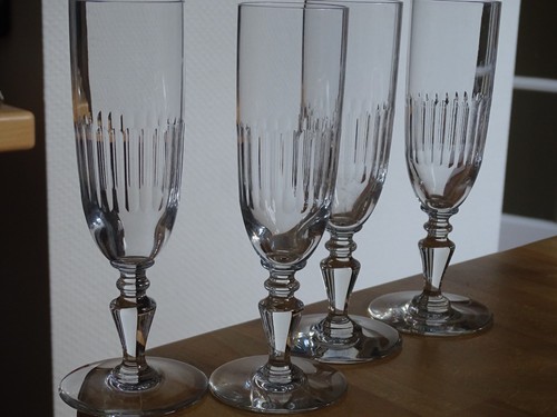 Baccarat flutes champagne - flutes,