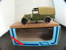 Micarola F n° ST1 Citroën C4 militaire bâché neuf Kit Solido rare 1/43 MIB 