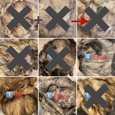 Chutes Fourrure Synthétique