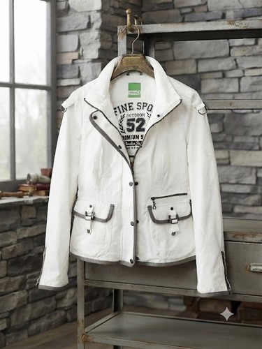 Veste yessica blanche taille - veste,
