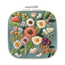 6.3" x 6.3" Cercles À Broder