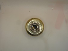 Ancien Interrupteur porcelaine et laiton  NEUF