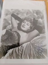 Photo signee de Shelley Winters 8 x 10 (Signee Dans Les Années 80). 