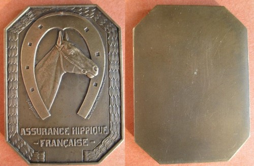 Médaille plaque bronze - médaille, /plaque