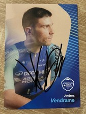 CARTE DEDICACEE ANDREA VENDRAME DÉCATHLON AG2R 2025 CYCLING CYCLISME CICLISMO