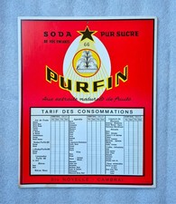 Carton publicitaire Soda