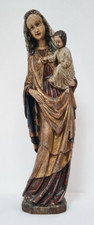 Vierge à l'enfant bois