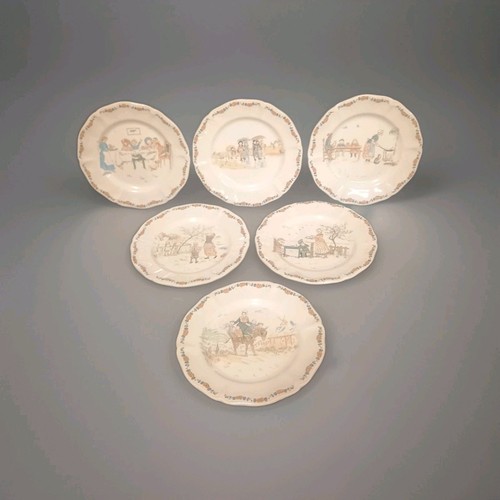 Lot assiettes sarreguemines - lot, 6