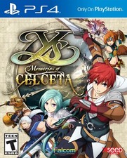 Ys: Souvenirs De Celceta (Sony PlayStation 4, 2020) PS4 - Complet Avec Manuel
