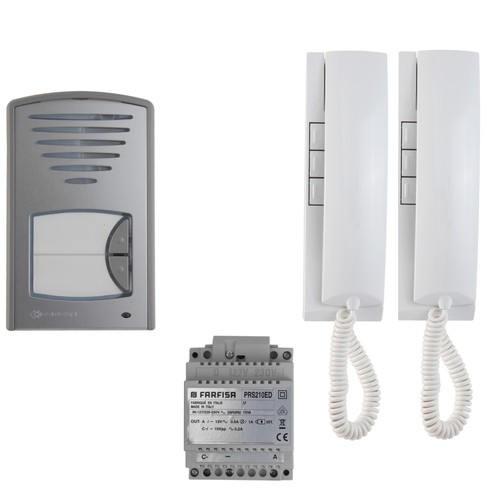 Kit citofono bifamiliale - kit,