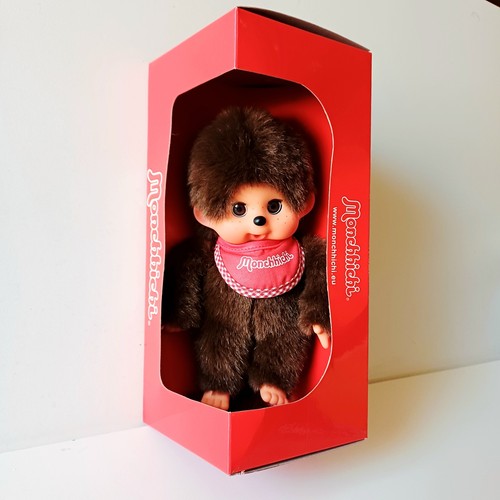 Peluche kiki monchhichi yeux - kiki,