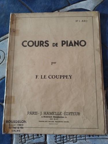 Partition ancienne piano - ancienne,