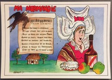 Carte postale Humoristique - MA NORMANDIE (199)