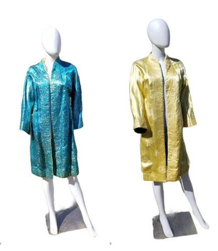 Vintage 60s silk - silk, reversable