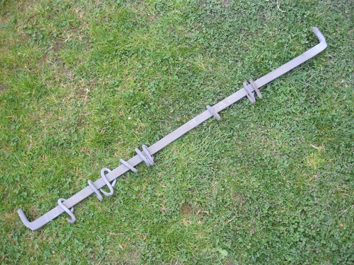 Barre ancienne fer forgé - barre,