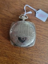 Difor Montre À Gousset Double Capot Ancienne Fonctionne P2829