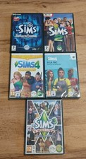 Lot de 5 Jeux Sims / PC / neuf sous blister / VF