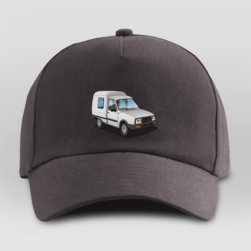Casquette citroën c15 - casquette, blanc