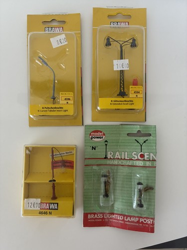 Lampadaires brawa échelle n - 5,