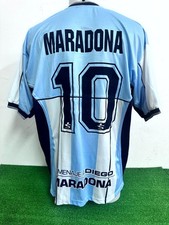 Maillot Maradona Last Match Porté Issue Haut Jersey Camiseta Argentin Naples COA