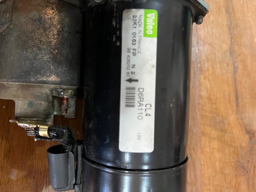 Démarreur valéo 206 1l4 - 206, hdi